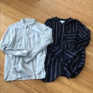 Bundle of 2 blouses - Nordstrom and J Jill - M